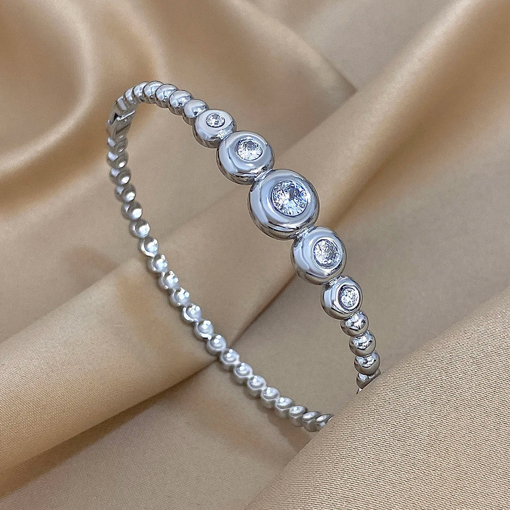 Unique Zircon Metal Beads