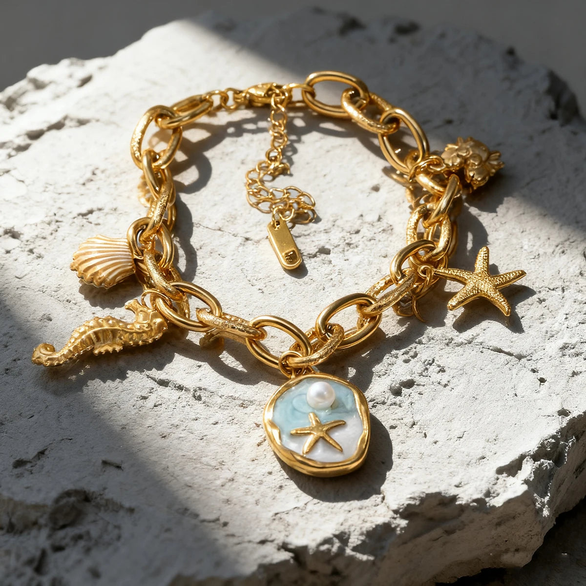 SOVOB Fashion Y2K Style Pendant Bracelets Holiday Travel