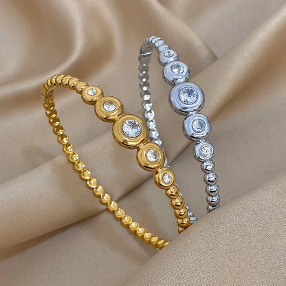 Unique Zircon Metal Beads