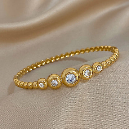 Unique Zircon Metal Beads