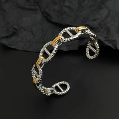 Creative integrated molded patterned gold-plated