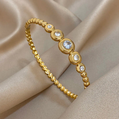 Unique Zircon Metal Beads