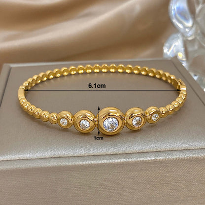 Unique Zircon Metal Beads