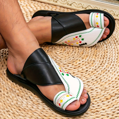 ليــوار صندل مطرّز